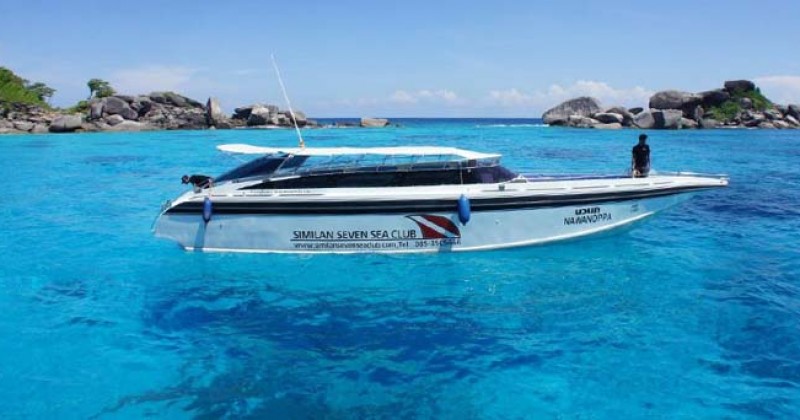 Nawanoppa Day trip diving speed boat